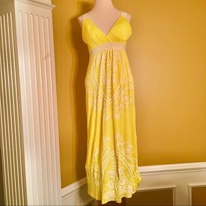 OUNASHI COTTON MAXI DRESS💛